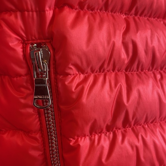 Moncler padded wool vest with sweater zip up - Picture 6 of 9